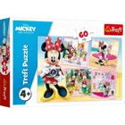 TR17360 - Puzzle mit 60 Teilen - Minnie Maus