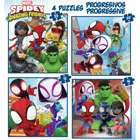 Spidey his super friends - Progressive puzzles