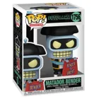 FK80080 - Futurama Pop! Animation Vinyl Figur Bender (Matador) 9 cm