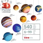 RAV11668 - 3D jigsaw puzzle: Planetary system (522 pieces) (EN)