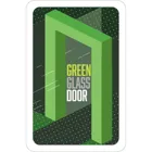 MOS90182 - Green Glass Door (DE)