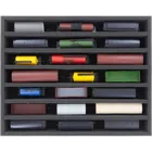 FSLB055P50 - 2 pcs economy pack storage box FSLB055 for model railways, locomotives and vehicles