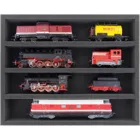 FSLB055P49 - 2 pieces economy pack storage box FSLB055 for model railways, locomotives and rolling stock